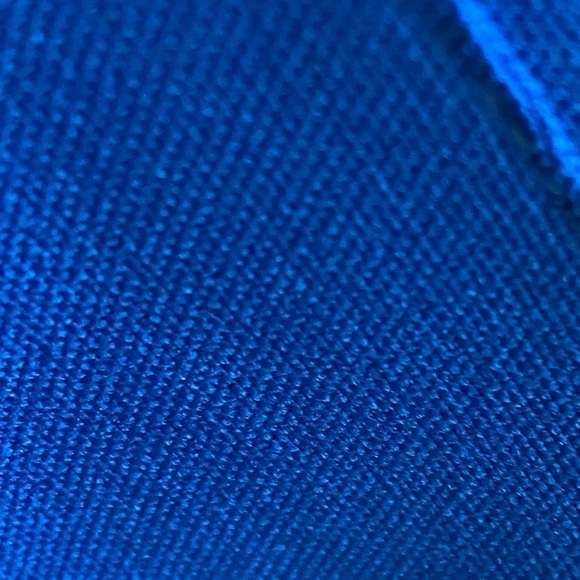 Vintage HEAD Solid ROYAL BLUE pleated mini skirt Medium BALLETCORE Barbicore - Picture 10 of 16